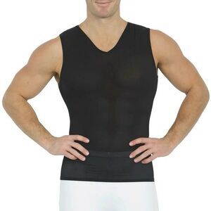 Insta Slim 180VSOON1 Power Mesh Compression Sleeveless V- Neck Tank Size: Medium